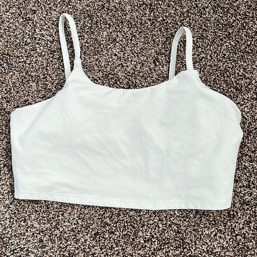Amazon TikTok Light Green Lemedy Workout Top, worn once